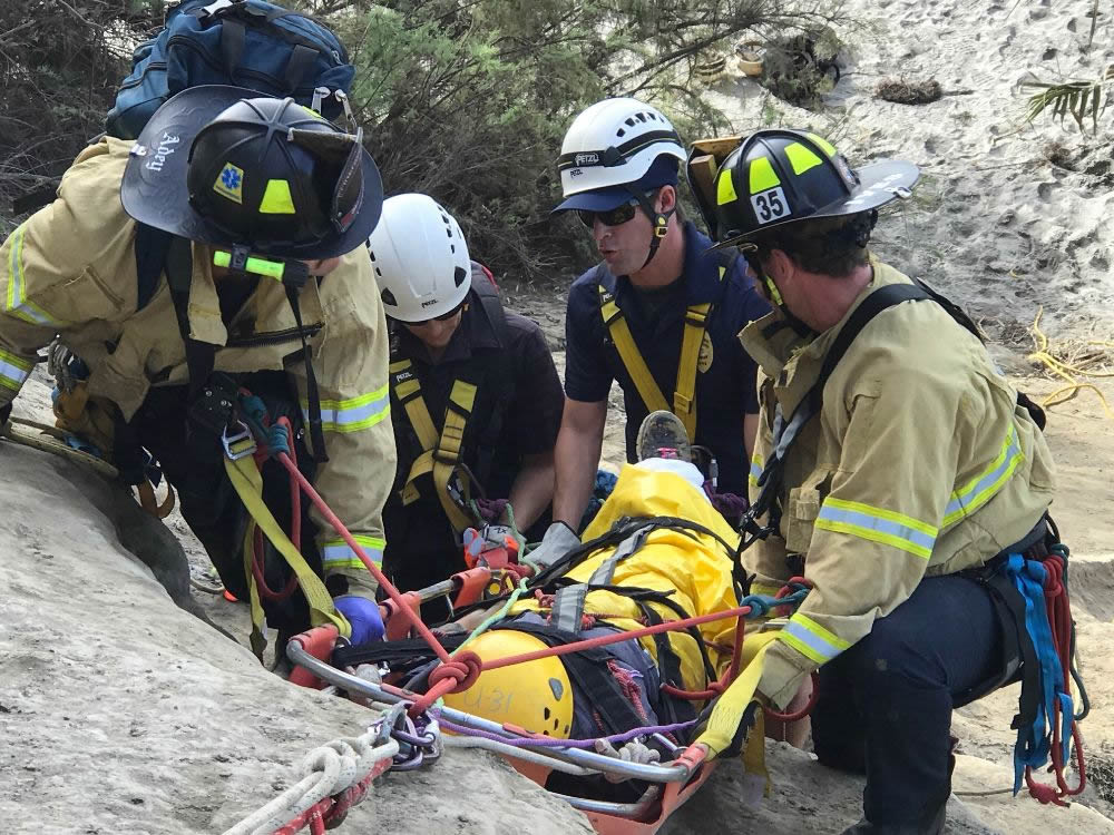 Fire department hero