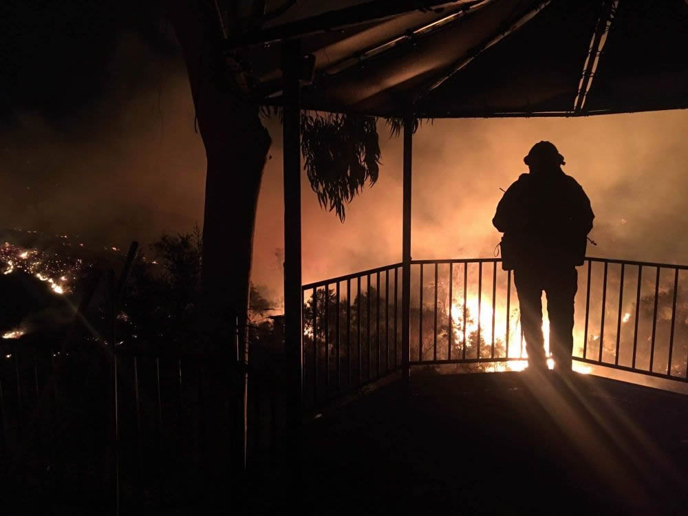 Fire department hero