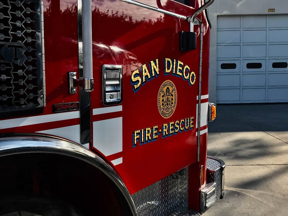 Fire department hero