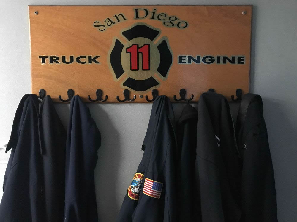 Fire department hero