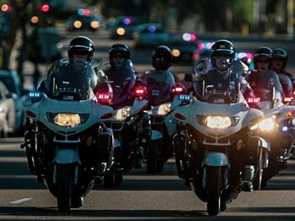 Police department hero