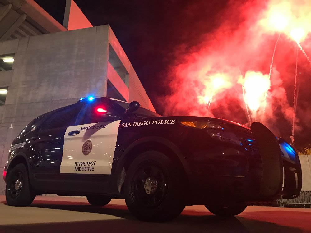 Police department hero