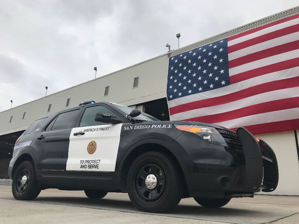 Police department hero